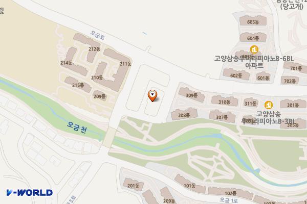 모담 라피아노 위치 지도 — 경기도 고양시 덕양구 오금3로 9