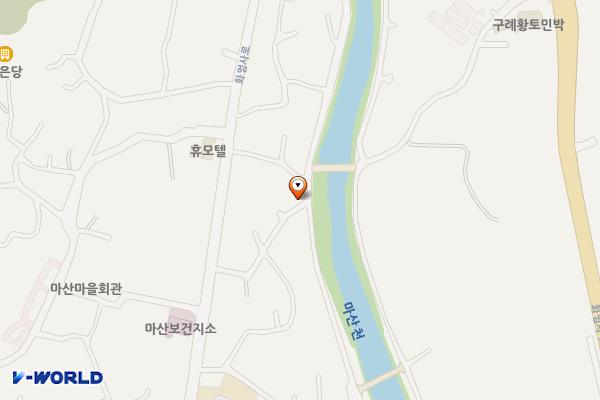구례군 마산면사무소 위치 지도 — 전남광주통합특별시 구례군 마산면 화엄사로 150 (마산리, 마산면사무소)