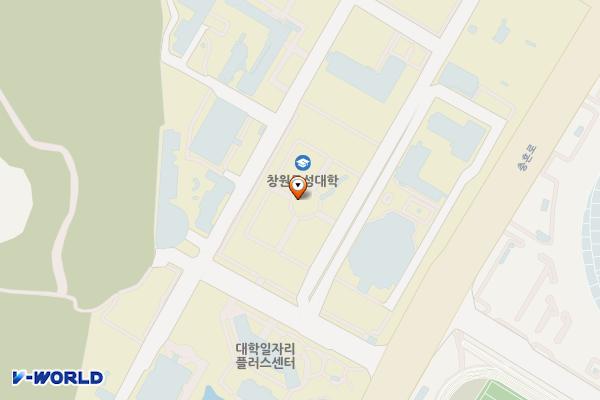 창원문성대학 위치 지도 — 경상남도 창원시 의창구 충혼로 91 (두대동, 창원문성대학)