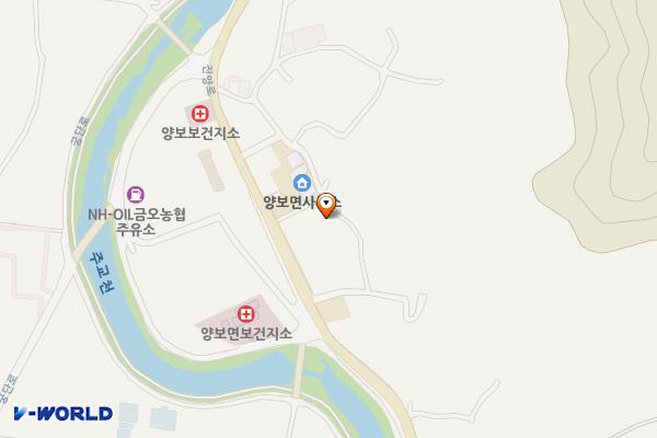 하동양보면사무소 위치 지도 — 경상남도 하동군 양보면 진양로 736 (운암리     양보면사무소)