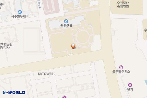 권선구청 위치 지도 — 경기도 수원시 권선구 호매실로 12 (탑동, 권선구청)