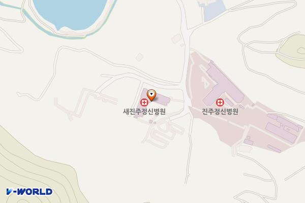 진주시 새진주정신병원 위치 지도 — 경상남도 진주시 문산읍 제곡길98번길 36