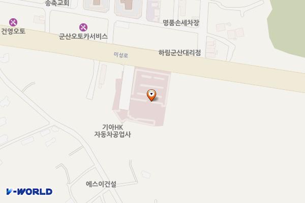 군산시 은파장례문화원 위치 지도 — 전북특별자치도 군산시 미성로 512