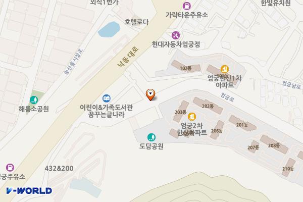 부산 한국지엠엄궁바로서비스 위치 지도 — 부산광역시 사상구 엄궁로 11 (엄궁동)