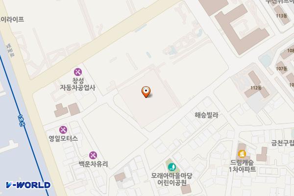 서울시 금천구 에이스하이엔드타워클래식 위치 지도 — 서울특별시 금천구 벚꽃로24길 26