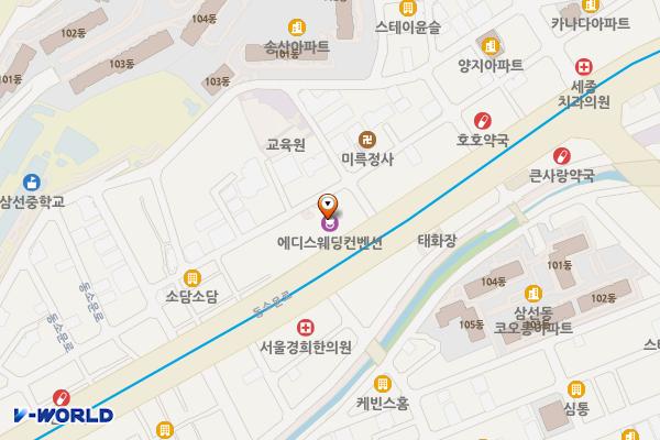 서울시 성북구 부라다리빙텔 위치 지도 — 서울특별시 성북구 동소문로 47