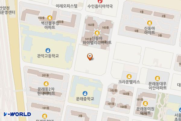 서울시 영등포구 힘멜하임오피스텔 위치 지도 — 서울특별시 영등포구 선유서로 59