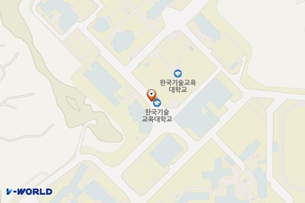 한국기술교육대학교본캠 위치 지도 — 충청남도 천안시 동남구 병천면 충절로 1600