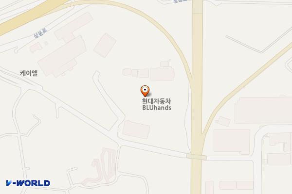 한국쓰리축현대상용서비스 위치 지도 — 전남광주통합특별시 장성군 동화면 원남평길 15-21
