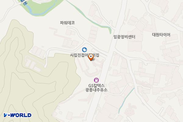 남양주시 북부장애인복지관 위치 지도 — 경기도 남양주시 진접읍 경복대로 507-1