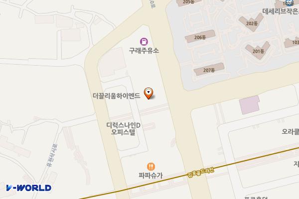 김포시 더럭스나인C동 위치 지도 — 경기도 김포시 김포한강10로133번길 156