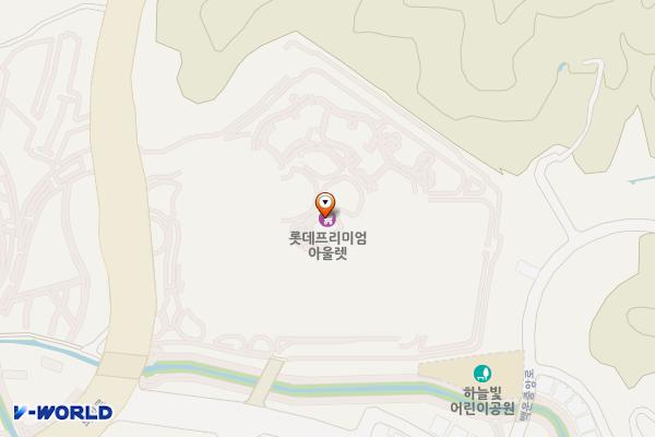 의왕시 롯데프리미엄아울렛 의왕점 위치 지도 — 경기도 의왕시 바라산로 1