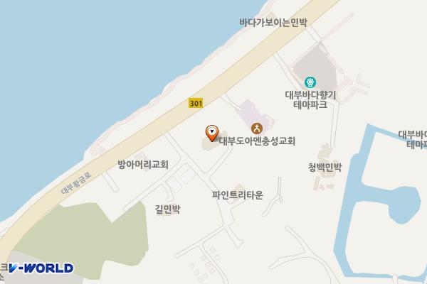 안산시 대부도호텔마리나 위치 지도 — 경기도 안산시 단원구 사근여길 5
