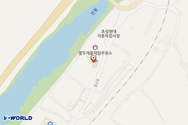 연천군 초성모텔 위치 지도 — 경기도 연천군 청산면 청신로 97