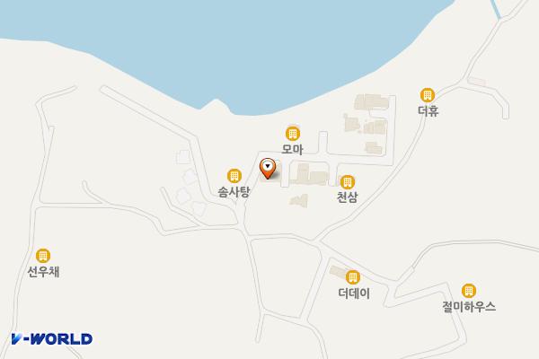 안산시 위드펜션 위치 지도 — 경기도 안산시 단원구 집너머길 30-6