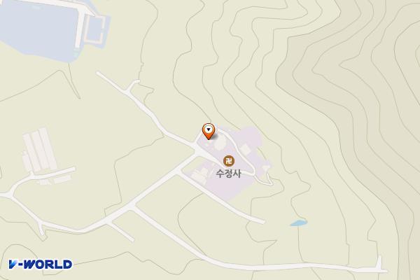 용인시 수정사사찰 위치 지도 — 경기도 용인시 처인구 원삼면 수정로6번길 112