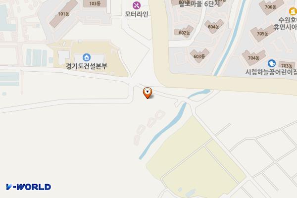 수원시 솔내음캠핑장 위치 지도 — 경기도 수원시 권선구 칠보로 2