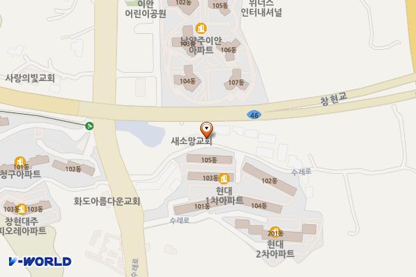 남양주시 세븐퍼센트 위치 지도 — 경기도 남양주시 화도읍 수레로 1148-27