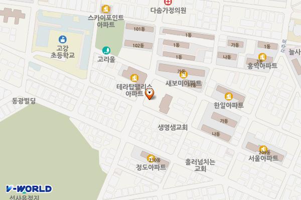 부천시 금강빌딩 위치 지도 — 경기도 부천시 고리울로52번길 29