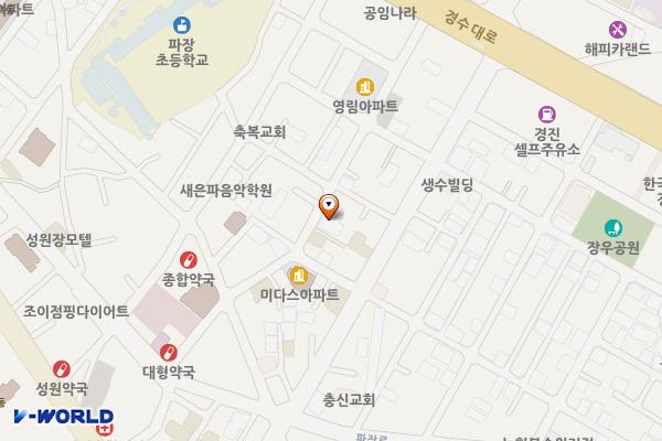 수원시 대경시실리빌라 위치 지도 — 경기도 수원시 장안구 경수대로1073번길 39