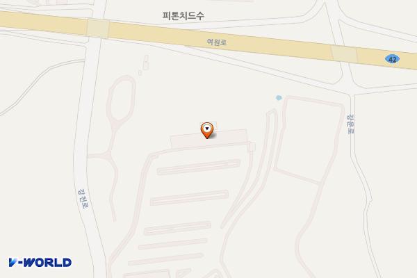 여주시 대순진리회여주본부도장 위치 지도 — 경기도 여주시 강천면 강천로 916