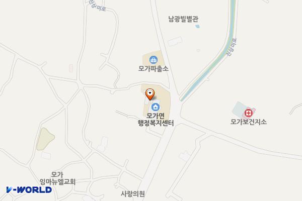 이천시 모가면행정복지센터 위치 지도 — 경기도 이천시 모가면 진상미로 1295