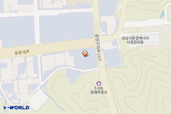 성남시 벽산테크노피아아파트형공장 위치 지도 — 경기도 성남시 중원구 둔촌대로 560