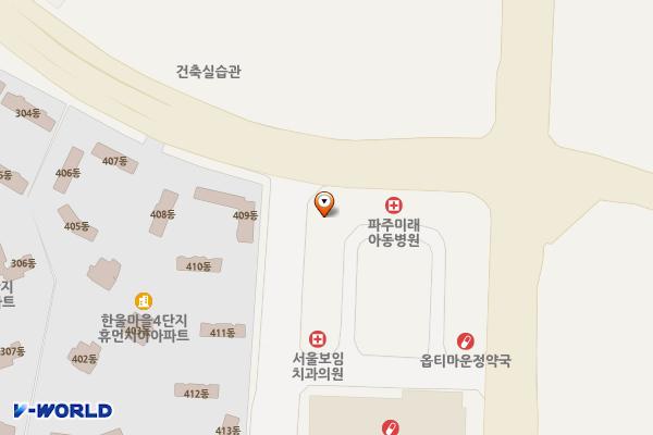 파주시 신한프라자 위치 지도 — 경기도 파주시 와석순환로 135