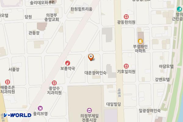 의정부시 베스트프라자 위치 지도 — 경기도 의정부시 태평로99번길 17