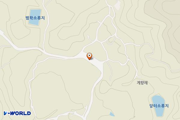 범학마을 위치 지도 — 경상남도 산청군 산청읍 범학리 1214-6