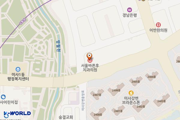 하남시 스타파크 위치 지도 — 경기도 하남시 미사강변남로 87