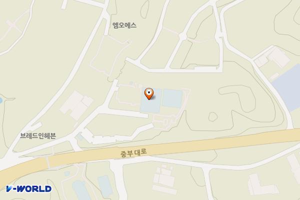 경기 용인시 러셀기숙학원여학생전문관 위치 지도 — 경기도 용인시 처인구 양지면 중부대로 2359