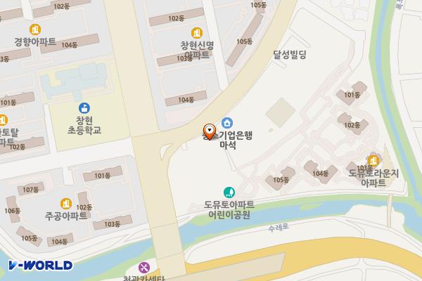 남양주시 한국식자재마트 위치 지도 — 경기도 남양주시 화도읍 창현로 65