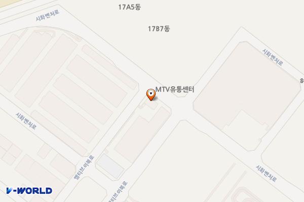 시흥시 한국기계거래소 위치 지도 — 경기도 시흥시 엠티브이북로 43-26