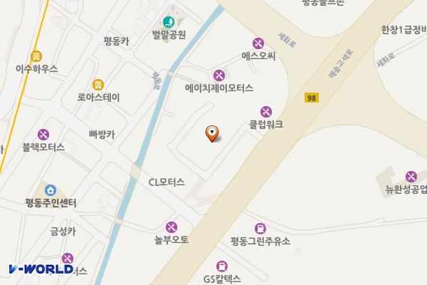 수원시 수원공구유통타운 위치 지도 — 경기도 수원시 권선구 매송고색로 875