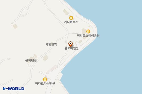 인천시 옹진군 클로버펜션 위치 지도 — 인천광역시 옹진군 영흥면 영흥남로9번길 143-13