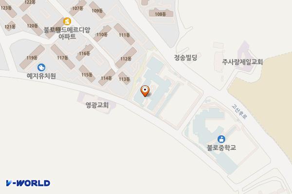인천시 서구 목향초등학교 위치 지도 — 인천광역시 검단구 고산후로 377