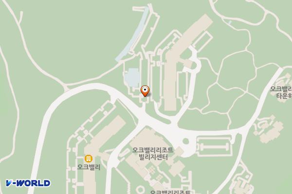 원주시 오크밸리CC드라이빙레인지 위치 지도 — 강원특별자치도 원주시 지정면 오크밸리1길 67