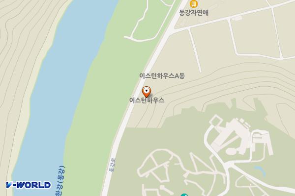 영월군 동강이스턴하우스펜션 위치 지도 — 강원특별자치도 영월군 영월읍 동강로 758