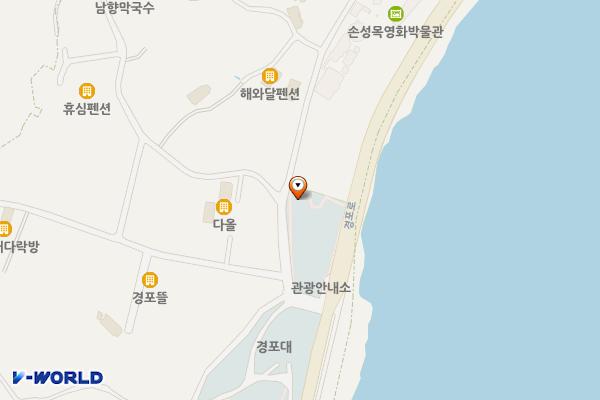 강릉시 경포대광장주차장 위치 지도 — 강원특별자치도 강릉시 경포로371번길 12