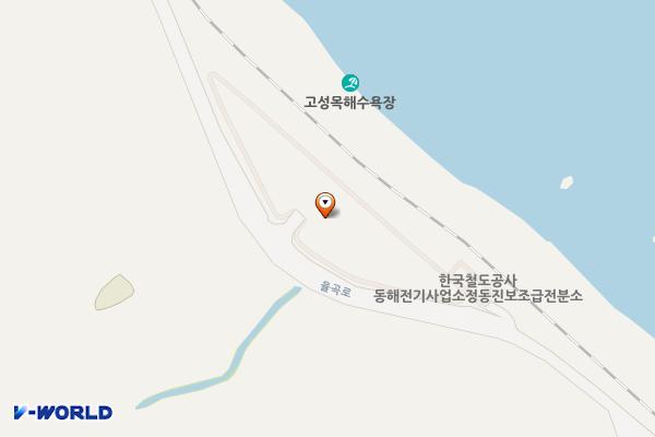 강릉시 저탄장주차장 위치 지도 — 강원특별자치도 강릉시 강동면 정동역길 13