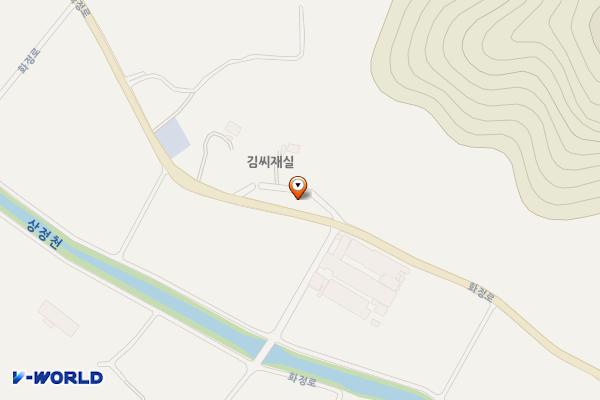 덕교마을 주차장 위치 지도 — 경상남도 의령군 화정면 덕교리 763-2