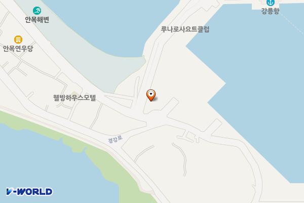 강릉시 강릉항공영주차장 위치 지도 — 강원특별자치도 강릉시 창해로14번길 51-4