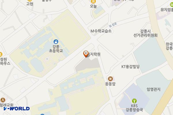 강릉시 구산림청주차장 위치 지도 — 강원특별자치도 강릉시 명주로35번길 5