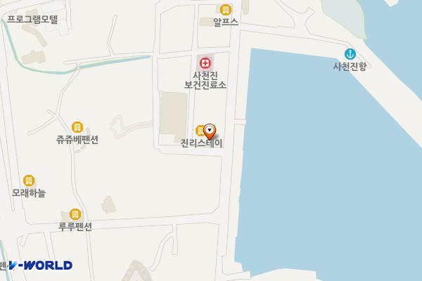 강릉시 사천항공영주차장2 위치 지도 — 강원특별자치도 강릉시 사천면 진리항구길 35