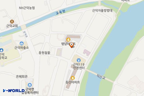 삼척시 근덕면복지회관 위치 지도 — 강원특별자치도 삼척시 근덕면 교가2길 7