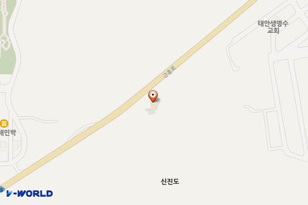 태안군 뉴월드모텔 위치 지도 — 충청남도 태안군 근흥면 근흥로 1631