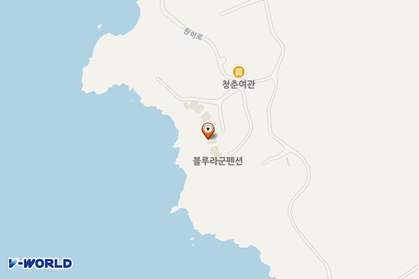 태안군 블루라군펜션 위치 지도 — 충청남도 태안군 이원면 원이로 2771-226