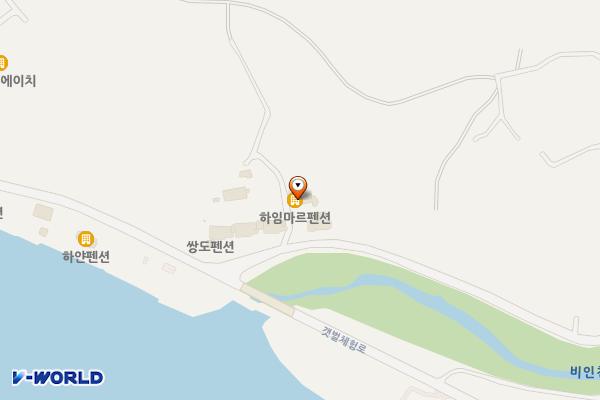 서천군 하임마르펜션 위치 지도 — 충청남도 서천군 비인면 칠지길 5-2