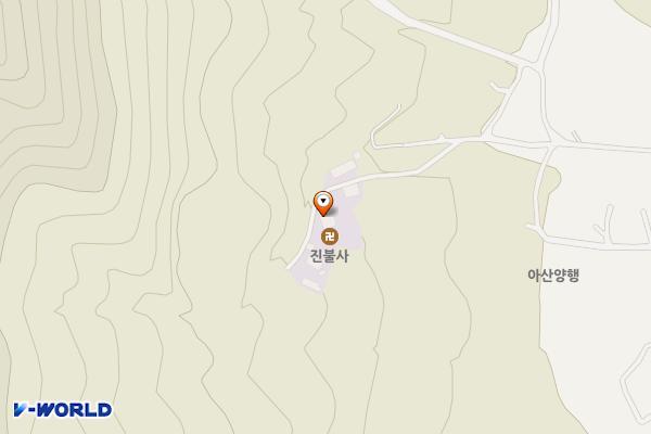 통영사 진불사사찰 위치 지도 — 충청남도 아산시 배방읍 수철리길82번길 41